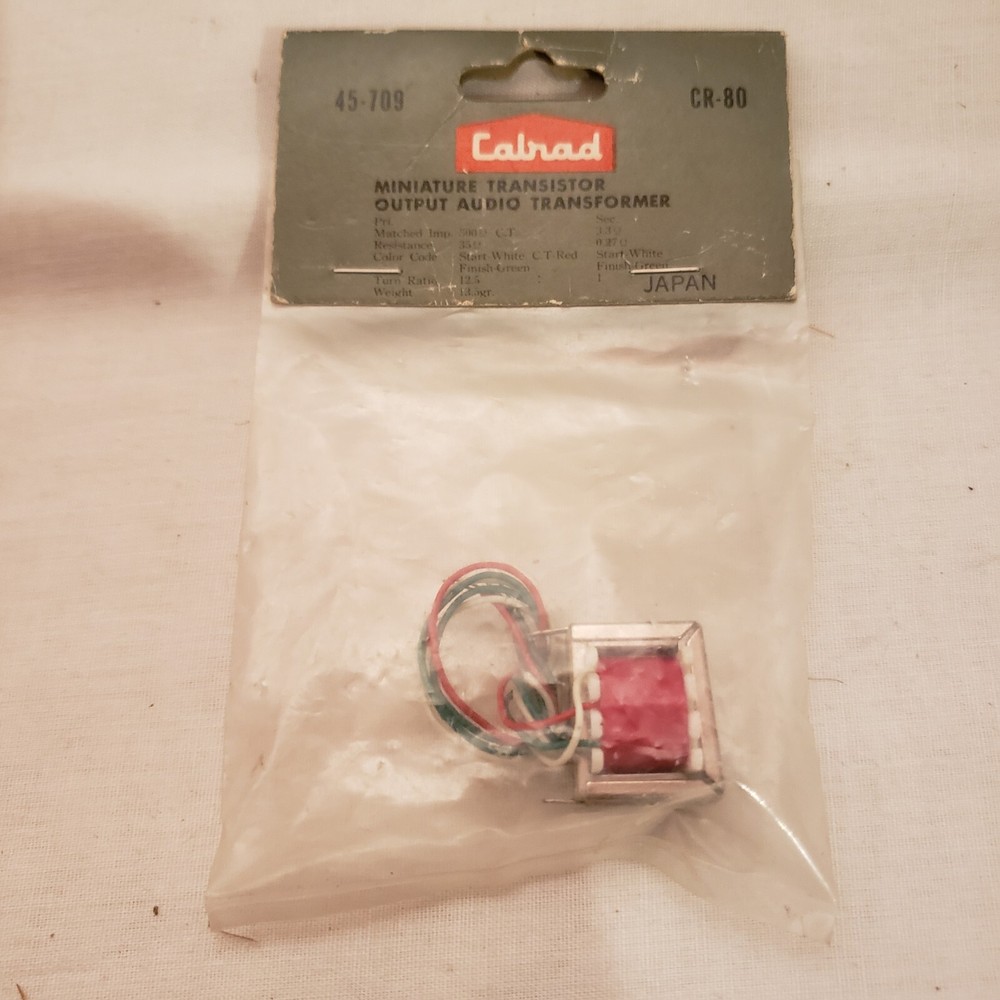 Calrad Miniature Output Transformer