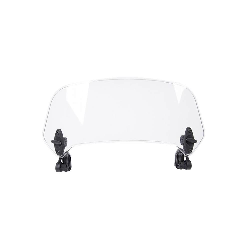 For Motorcycle Adjustable Clip On Windshield Extension Spoiler Deflector
