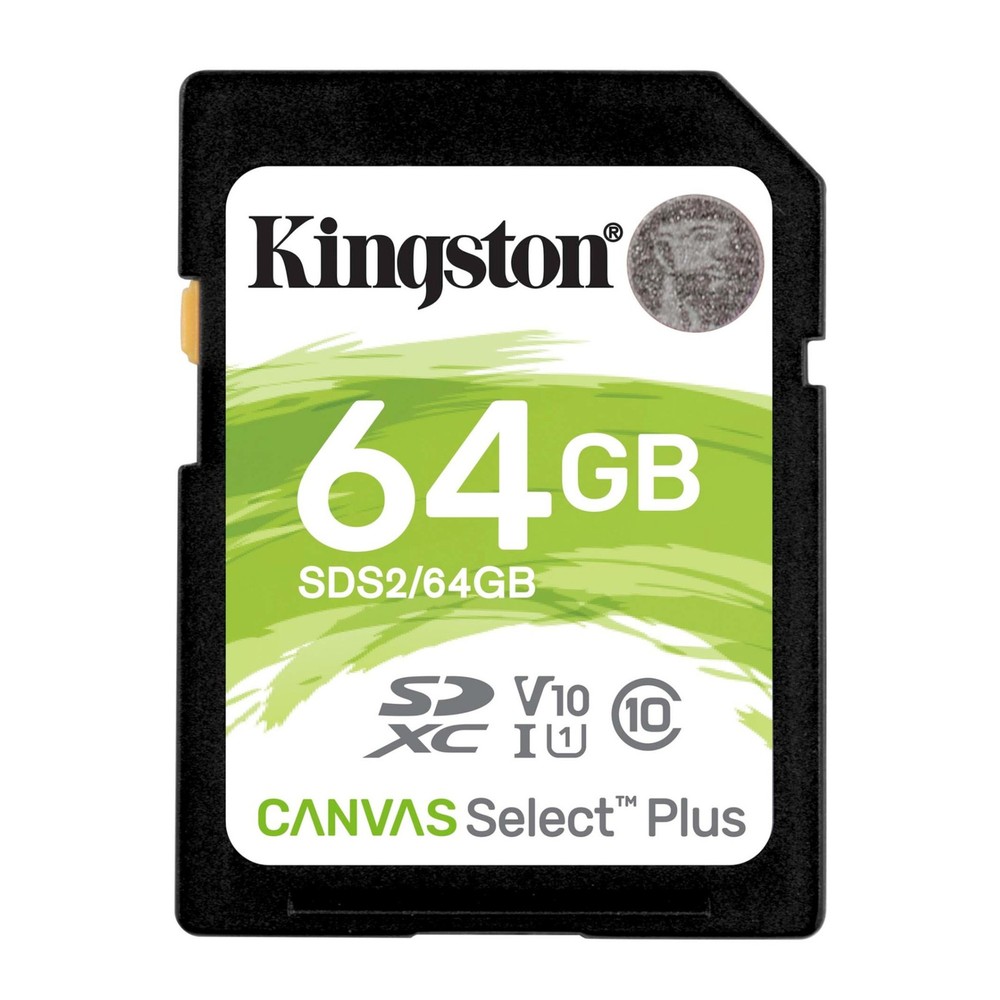 Kingston 64GB SDHC Canvas Select Plus Memory Card 5 Pack Card Reader Bundle