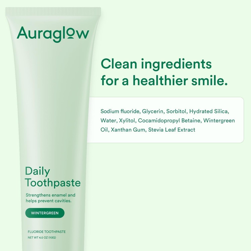 Daily Toothpaste, Anticavity Fluoride Toothpaste, Helps Prevent Cavities