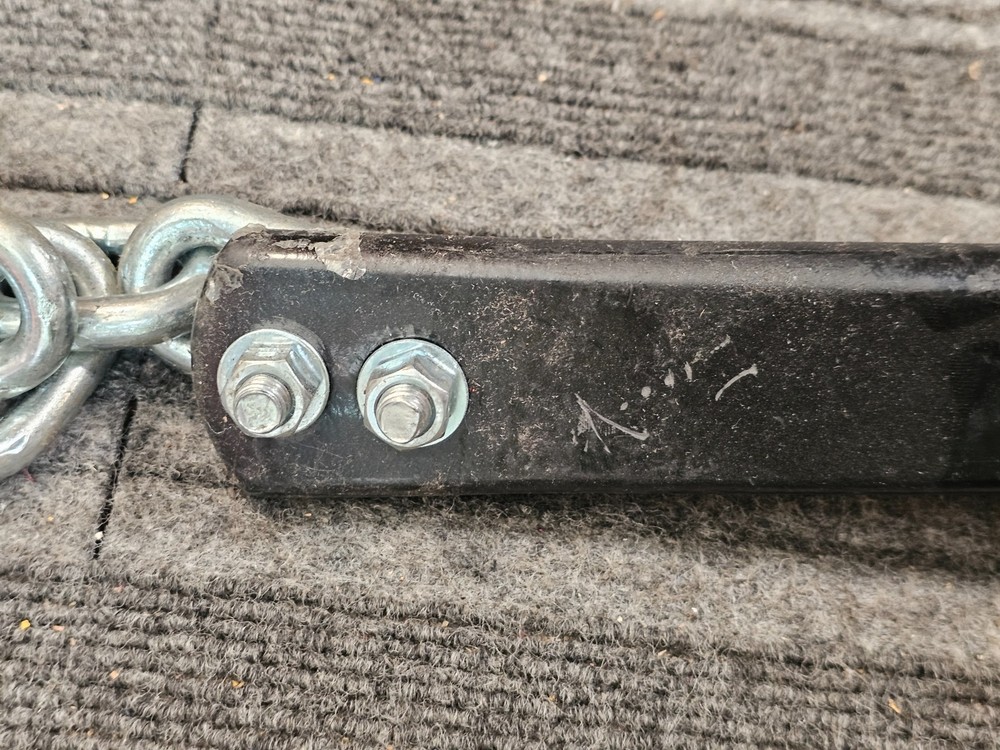 Round Weight Distribution Spring Bar Chain Replacement 1400 24/E01 Black Silver