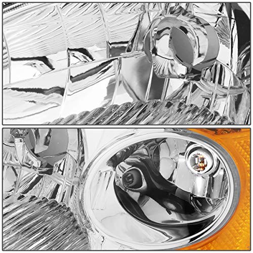 Left Driver Side Headlight Lamp Assembly Replacement for Honda Civic 2001-2003