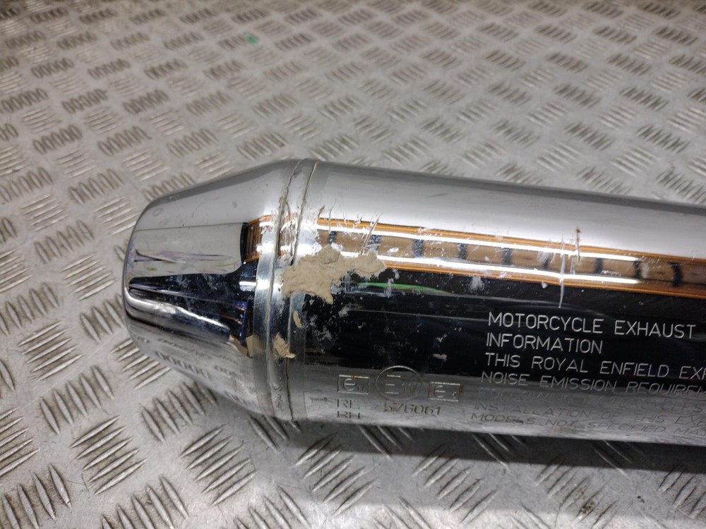 2019 ROYAL ENFIELD INTERCEPTOR INTERCEPTOR 650 EXHAUST SYSTEM