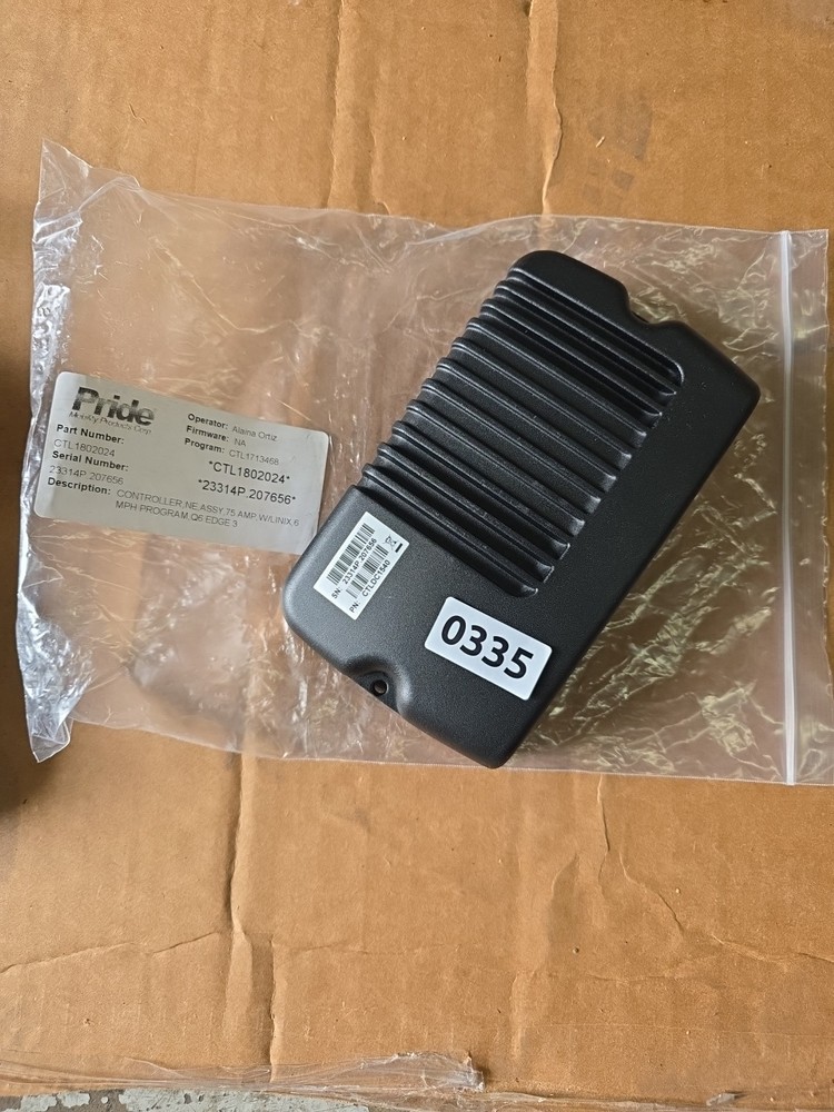 Pride Mobility CONTROLLER,NE,ASSY,75 A,6 MPH PROGRAM,Q6 EDGE 3 #CTL1802024