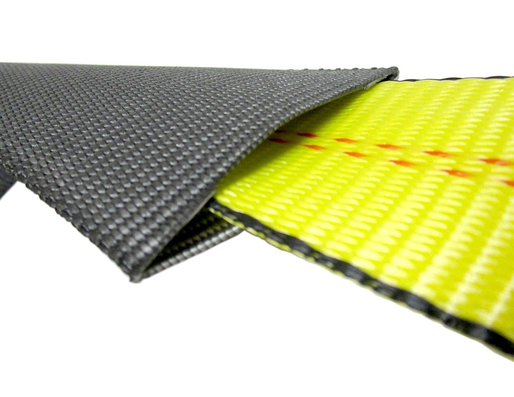 2" x 10' Side Mount Wheel Net Tie Down Lasso Strap Ratchet Flat Hook 4 Pack