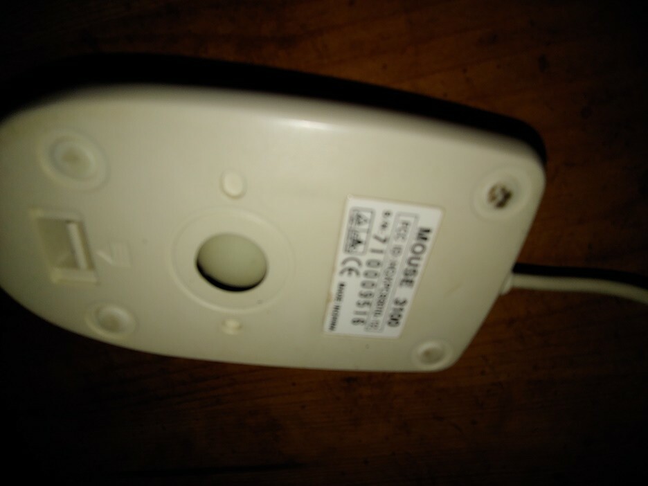 Nimble 1990s 3-Button Trackball Mouse - vintage hardware