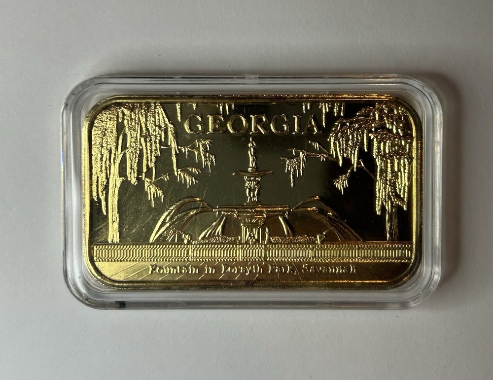 US States - Gold Plated (18kt) Ingots