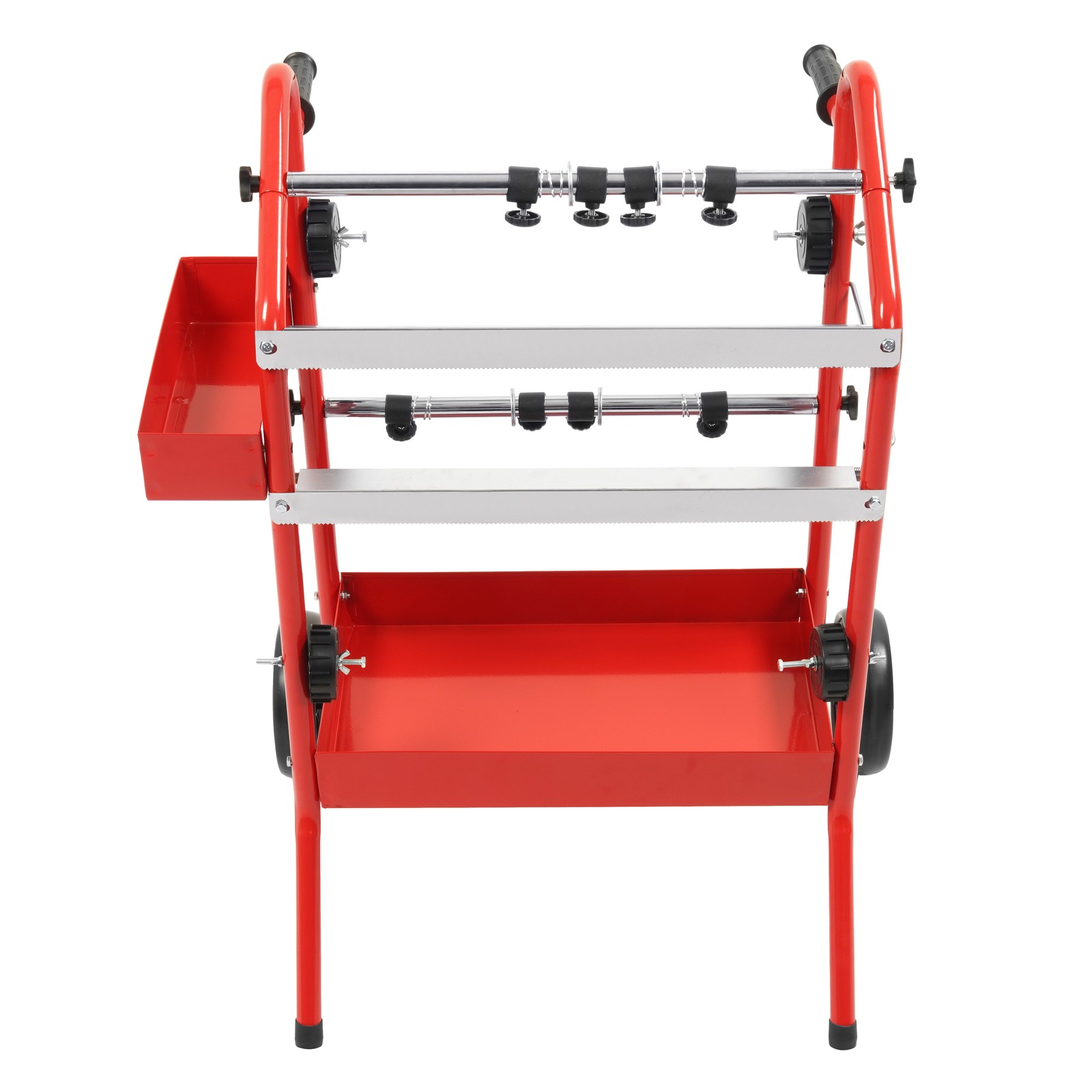 18" Mobile Multi-Roll Masking Machine Dispenser w/ 2 Paper Bars for Auto Body