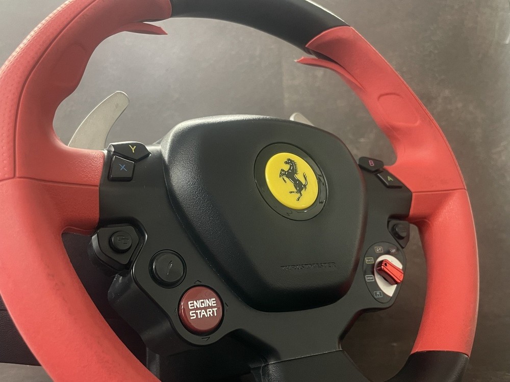Thrustmaster Ferrari 458 Spider Racing Wheel + Pedals (Xbox Compatible)
