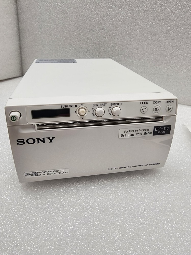 Sony Model UP-D898MD A6 Digital Graphic Printer White Read Description