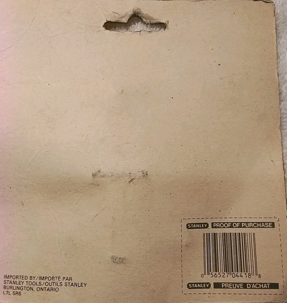 04-418 STANLEY ADJUSTABLE CIRCLE CUTTER CANADA 🇨🇦