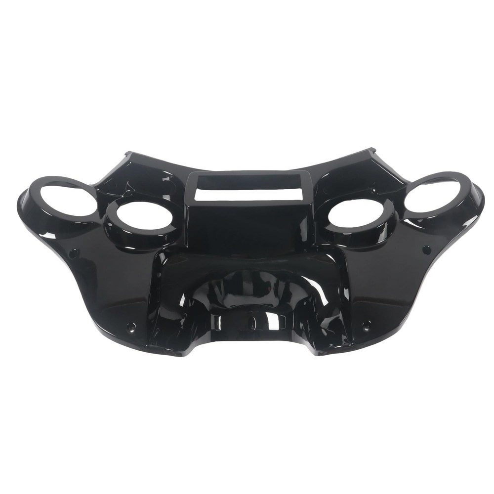 Batwing for HD Heritage Softail Fat Boy Clear Windshield 4 Speaker Mount