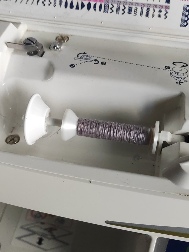 42-Piece Sewing Thread Spools Organizer Set with Clear Storage Case 3Dprint PLA