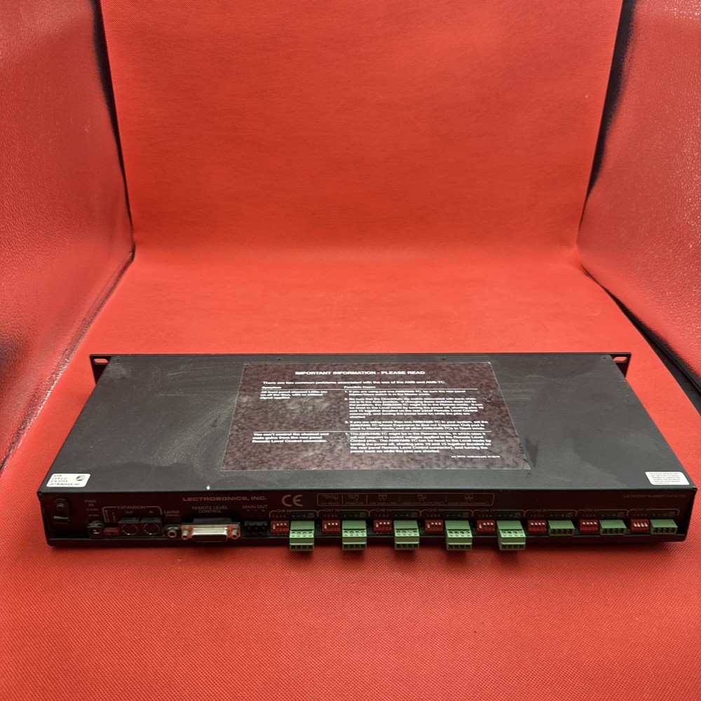 Lectrosonics AM8 Automatic Microphone Mixer. No power supply