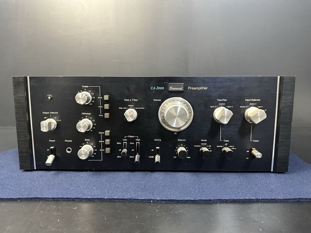 Sansui CA-2000 Stereo Preamplifier Japanese Edit Good