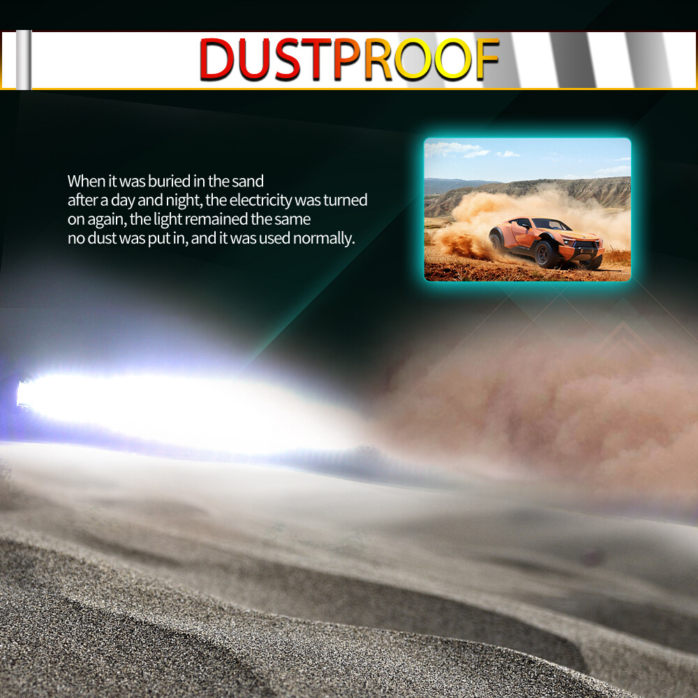 10inch LED Light Bar Slim Spot Flood Combo Work SUV Boat Offroad Driving ATV 4WD