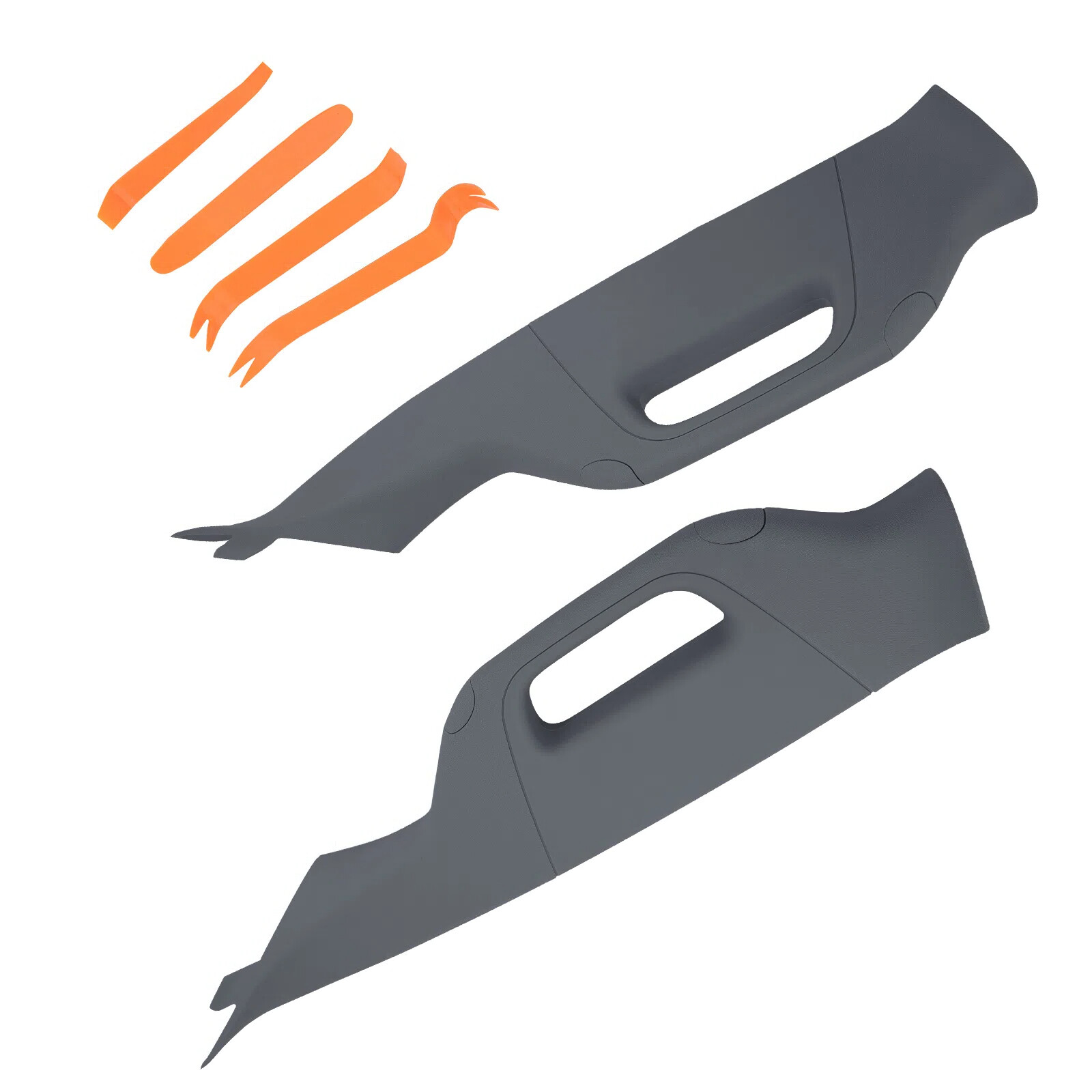 Pair A-Pillar Interior Trim Grab Handles Front Left Right For 2011-16 Ford F-250