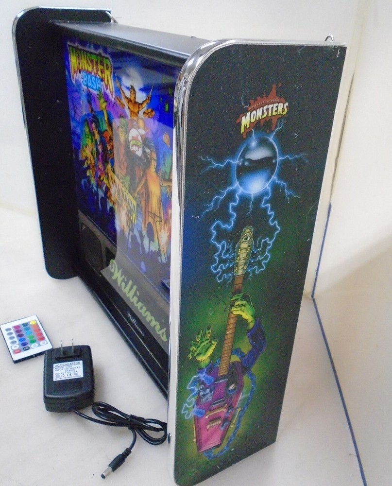 Williams Monster Bash Pinball Head LED Display light box