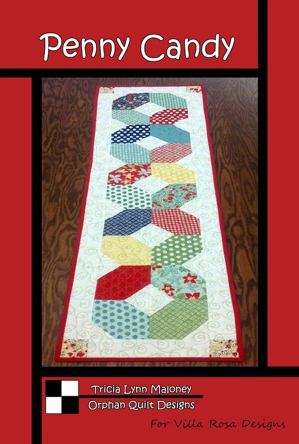 Penny Candy Table Runner Quilt Pattern
