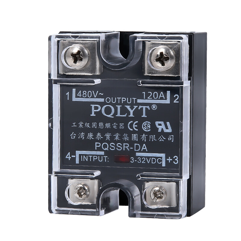 PQSSR-DA 120A Single-phase Solid State Relay SSR-120DA DC Control AC