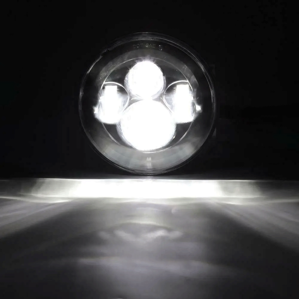 7"inch LED Headlight Projector Hi/Lo Beam for Yamaha V-Star XVS 650 1100 Classic