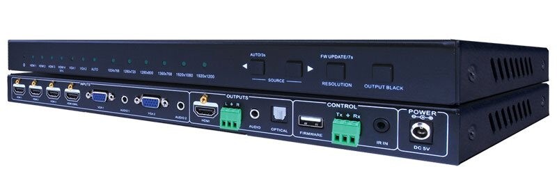 Vanco Evolution  EVSW1061 6x1 Multi-Format Scaler Switcher