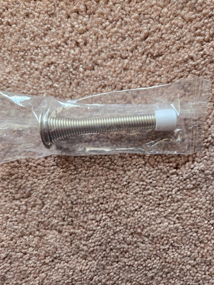 Spring Door Stop Silver