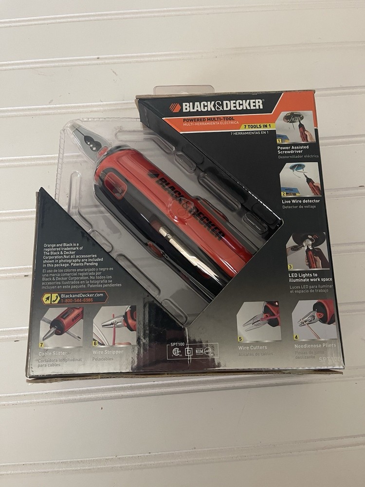 BLACK&DECKER 9V Battery Powered 7 Tools in 1