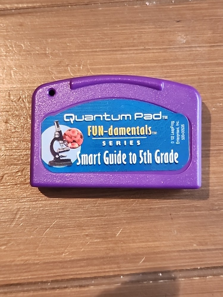 Quantum Pad Smart Guide to 4th & 5th Grade Series Book Cartridge Learning System