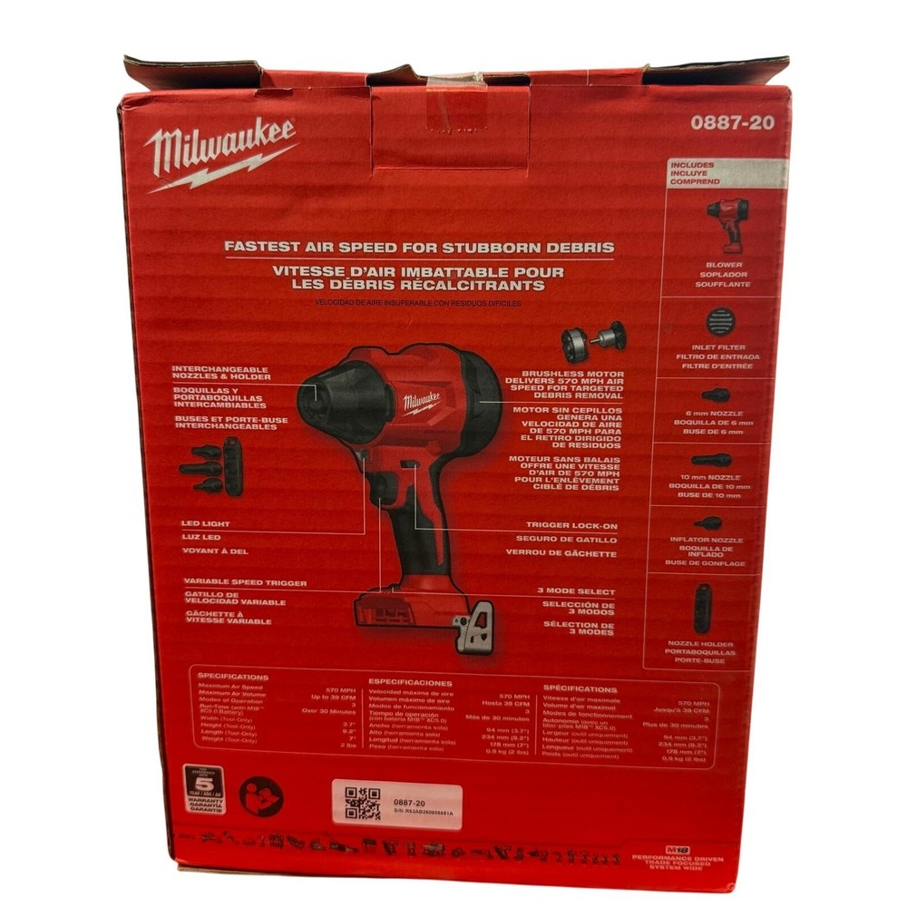 Milwaukee M18 Precision Blower