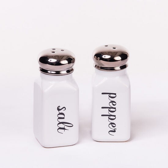 Salt & Pepper Set, White (97407)