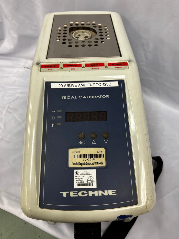 [USED] Techne 425S Temperature Calibrator - Sold AS-IS