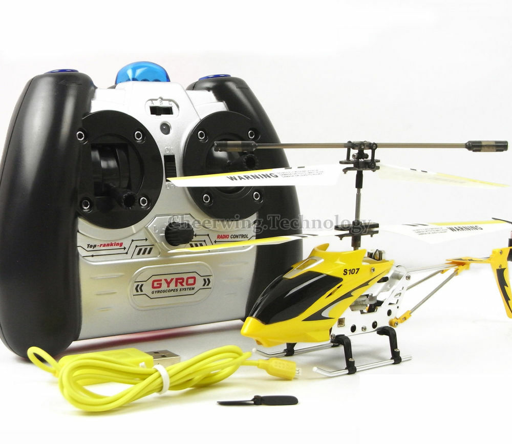 Mini S107/ U12S RC Helicopter Phantom 3CH 3.5 Channel Remote Control Helicopter