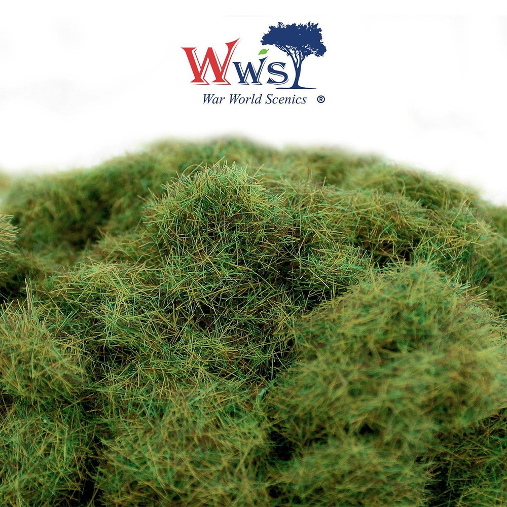 WWS 4mm Spring Static Grass | DIFFERENT SIZES | WSG4 | Model Scenery Material