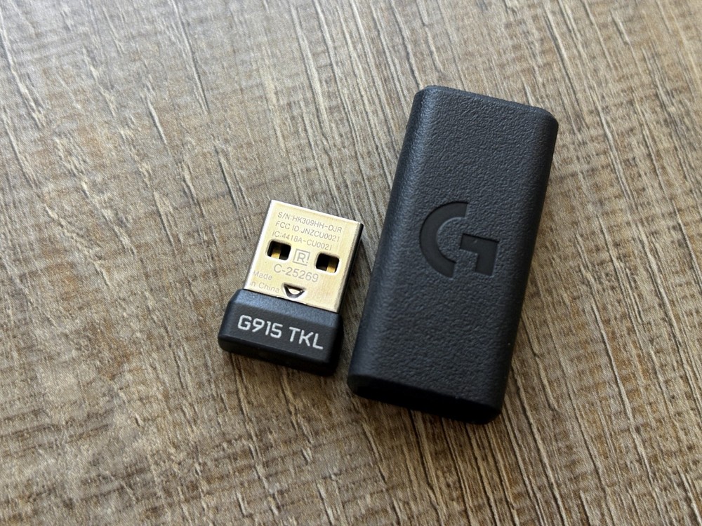 Logitech G915 TKL Wireless Receiver Dongle for Keyboard with USB Extender