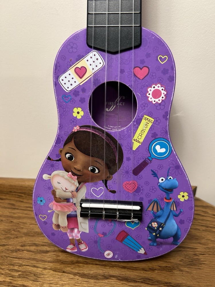 Doc McStuffins First Act Mini 4 String Kids Guitar