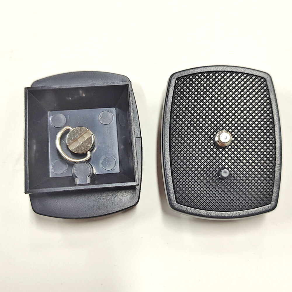 2pcs Quick Release Plate For SLR DSLR Digital Camera Tripod Screw Adapter Mount