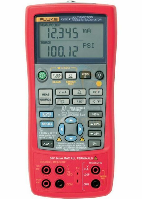 Fluke 725EX Multi-Function Process Calibrator