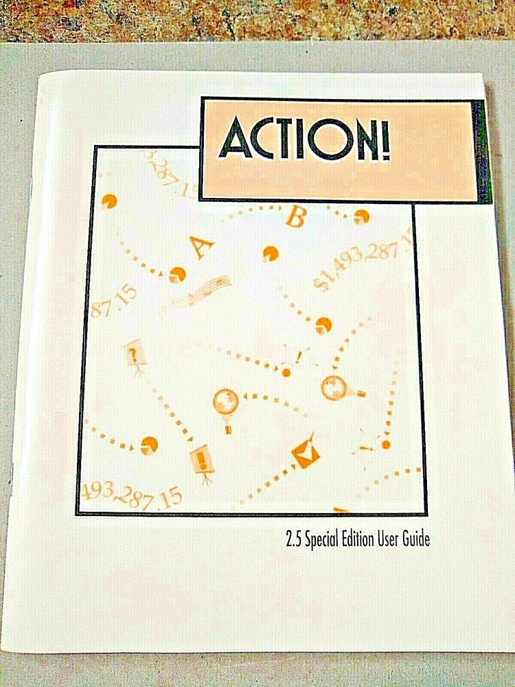 1990s MACROMEDIA ACTION 2.5 SPECIAL EDITION USER GUIDE