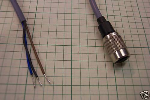 TURCK MODEL BB6130-4 SENSOR CABLE 3-PIN NEW!!!
