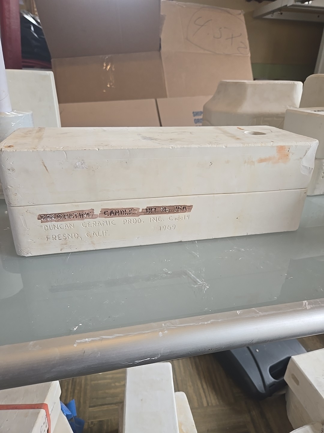 Duncan Ceramics Fecorating Candle DM-35A 1969