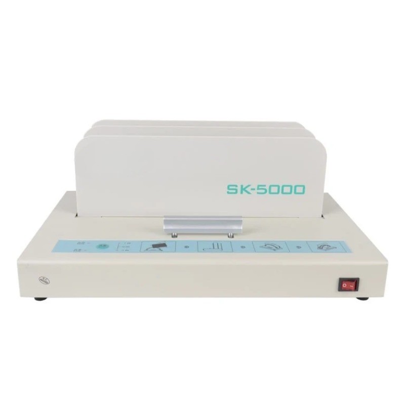 Hot Melt Binding Machine  Machine Office Voucher Sealing and Binding Machine