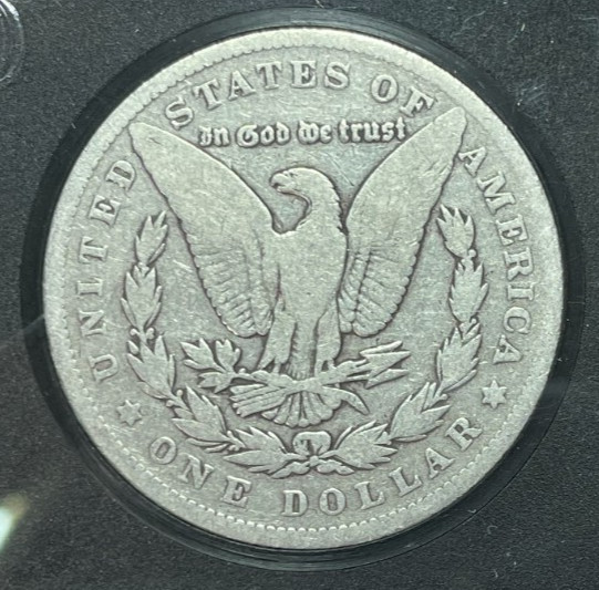 1884 MORGAN SILVER DOLLAR ~ ~NICE COIN~REF# HOLDER