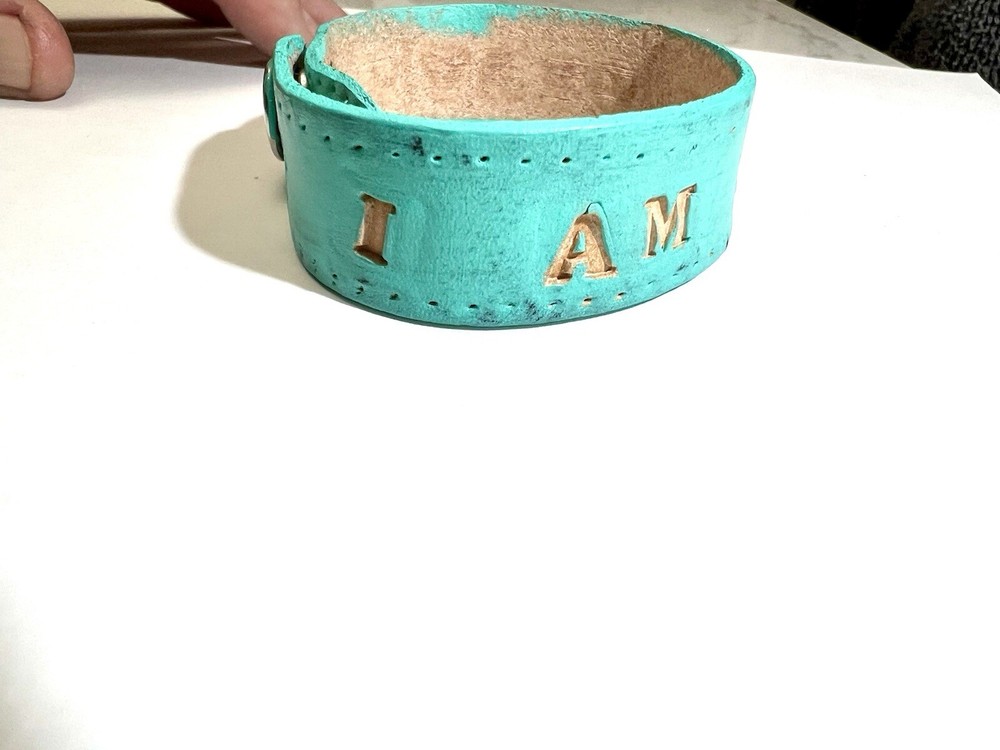 I Am Not Okay Leather Bracelet Tandy