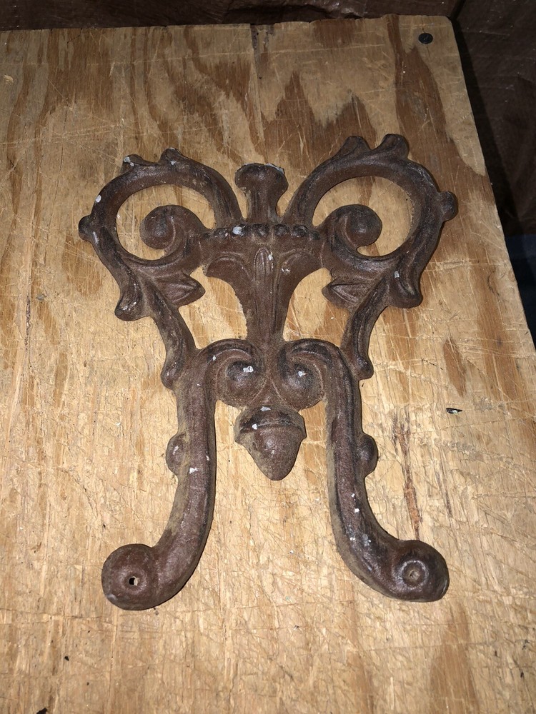1920’s 8 1/2” Metal Pediment