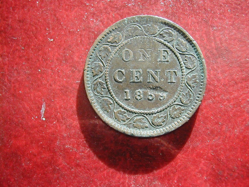 Victoria Canada One Cent 1859