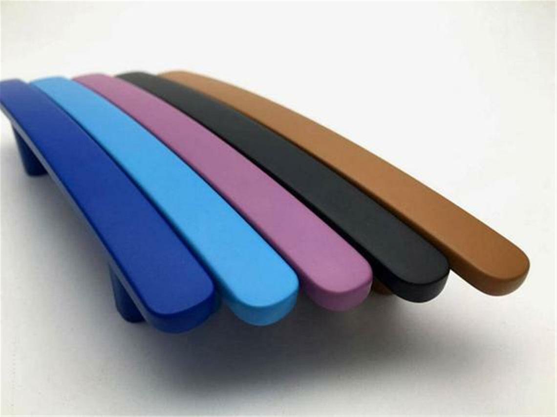 3" 3.78" 5"Colorful Drawer Pull Handles Kitchen Cabinet Dresser Knob Kids Handle