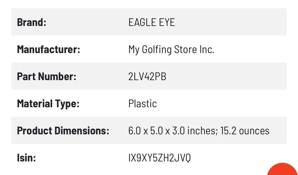 Eagle Eye Laser Rangefinder