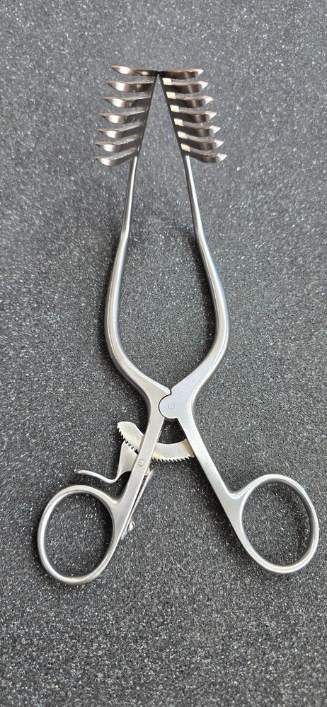 Codman Surgical Miskimon Retractor 7" Sharp 7x7 Prongs Ref: 50-1363