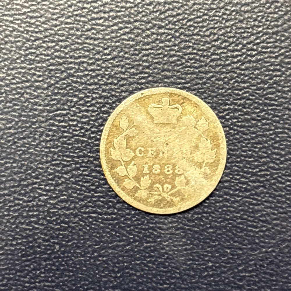 Canada - 5 Cents 1888 - 92.5% silver